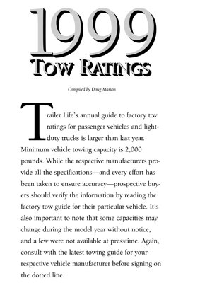 Towing Guide 1999